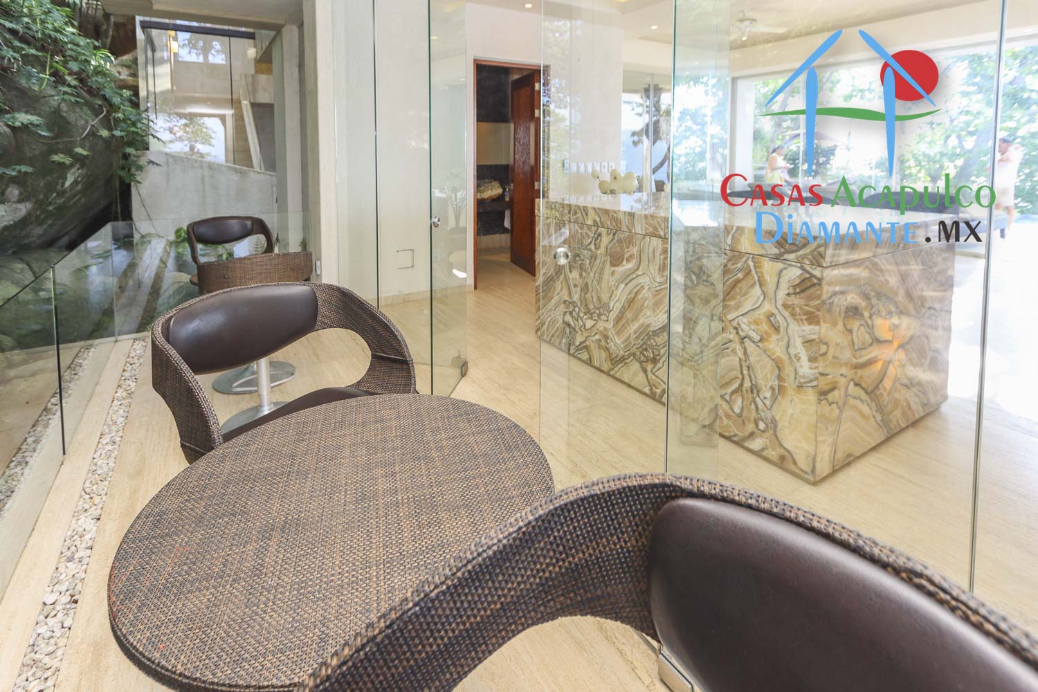 Villa Scarlet Bird - Sala - bar recepción 9